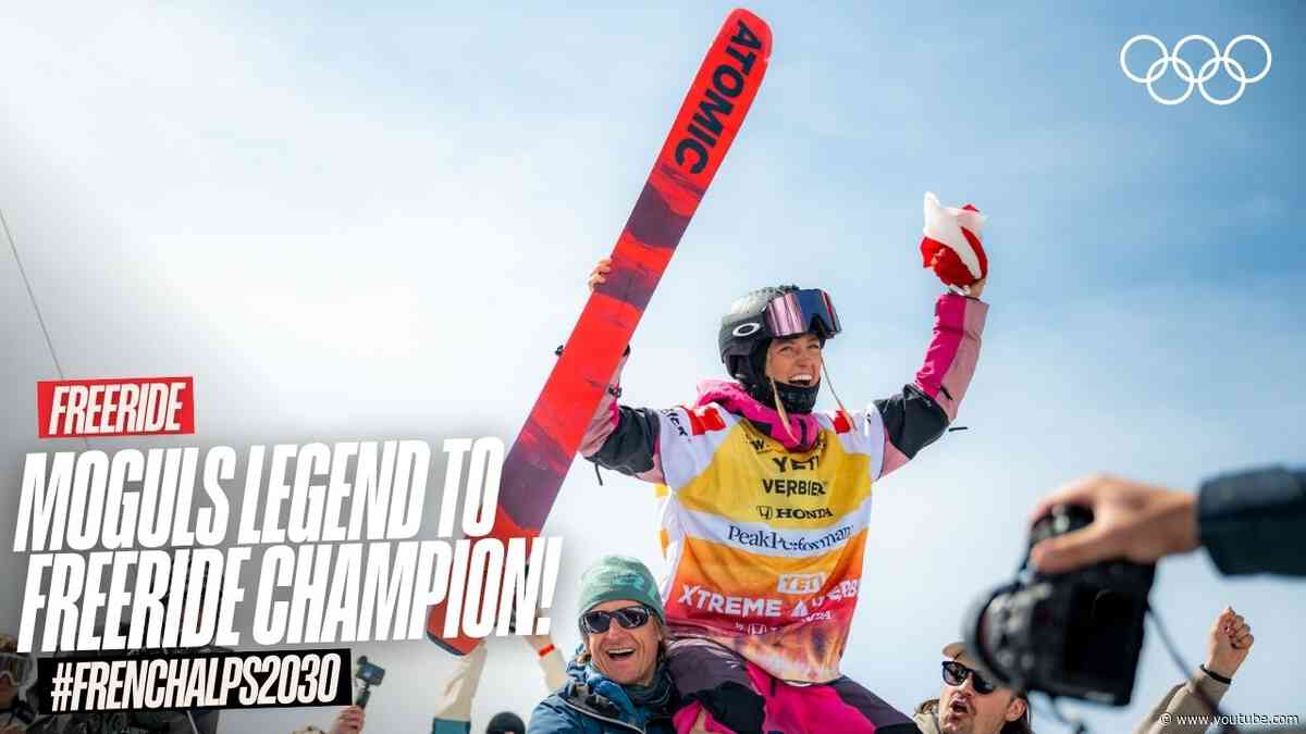 The Olympic Gold Medallist who's a 2x Freeride World Tour Champion! 🇨🇦 🎿