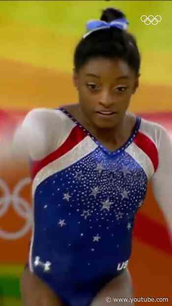10 years ago today, Simone Biles claimed her first individual Olympic gold at Rio 2016 🥇✨  #Olympics