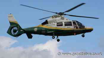 Boy taken to hospital with serious injuries after collision that saw air ambulance land in Redcar
