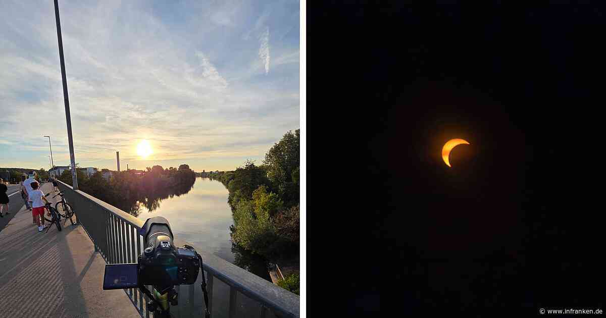 Sonnenfinsternis in Bamberg: Spektakuläres Himmelsschauspiel sorgt für Staunen