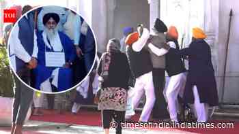 Watch: When gunman tried to assassinate Sukhbir Badal at Golden Temple in 2024