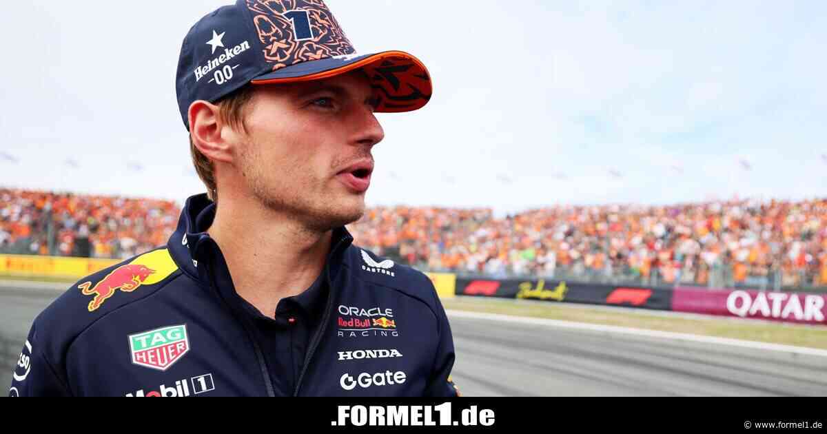 Max Verstappen: Kann ja trotzdem noch in Zandvoort fahren - nur halt nicht F1