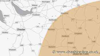 Met Office issues 'extreme heat' weather warning for parts of Cheshire