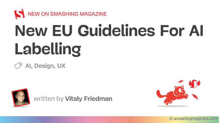 New EU Guidelines For AI Labelling