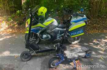 POL-GE: Polizei Gelsenkirchen nimmt E-Scooterfahrende ins Visier - Viele Verstöße geahndet