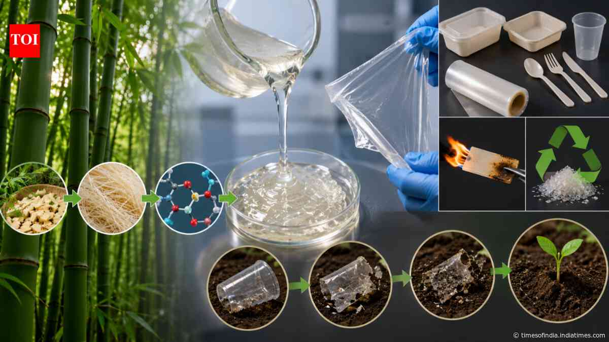 China scientists turn bamboo cellulose into strong, heat-resistant plastic