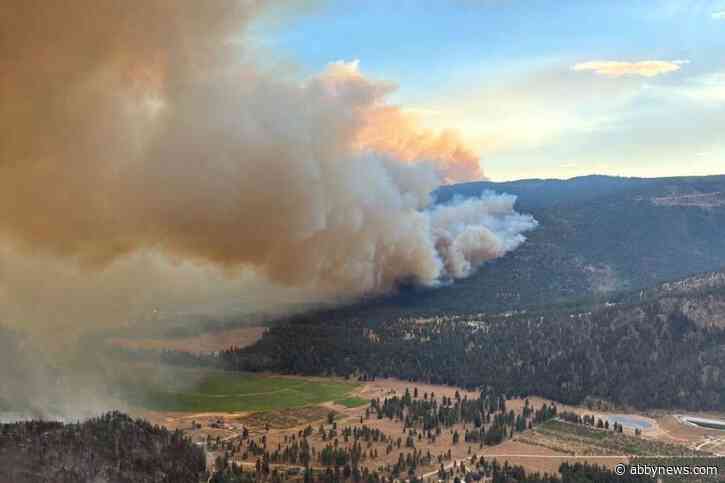 Crews continue to establish control lines at Bald Range wildfire west of Summerland