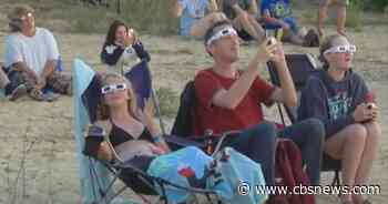 Views of the total solar eclipse from parts of Europe