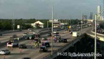 'Active law enforcement incident' shuts down upper deck of I-35