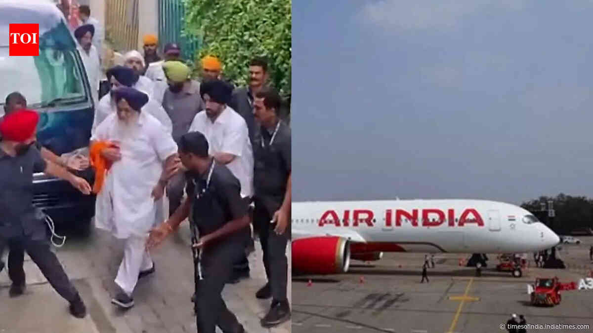 Evening news wrap: Sukhbir Badal attacked in Nanded; Air India begins pilot drug testing, &amp; more