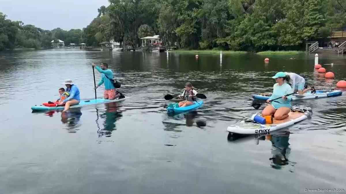 Cool off in the refreshing waters at Rainbow Springs State Park