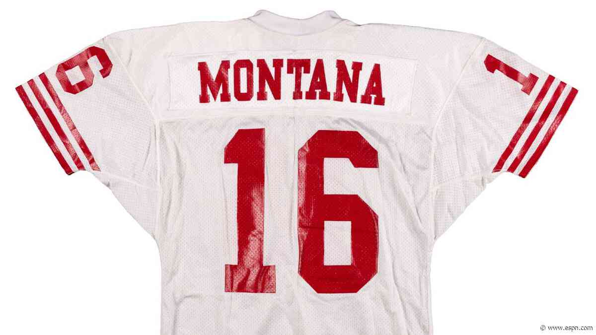 Joe Montana Super Bowl XXIV jersey fetches record $1.5 million price