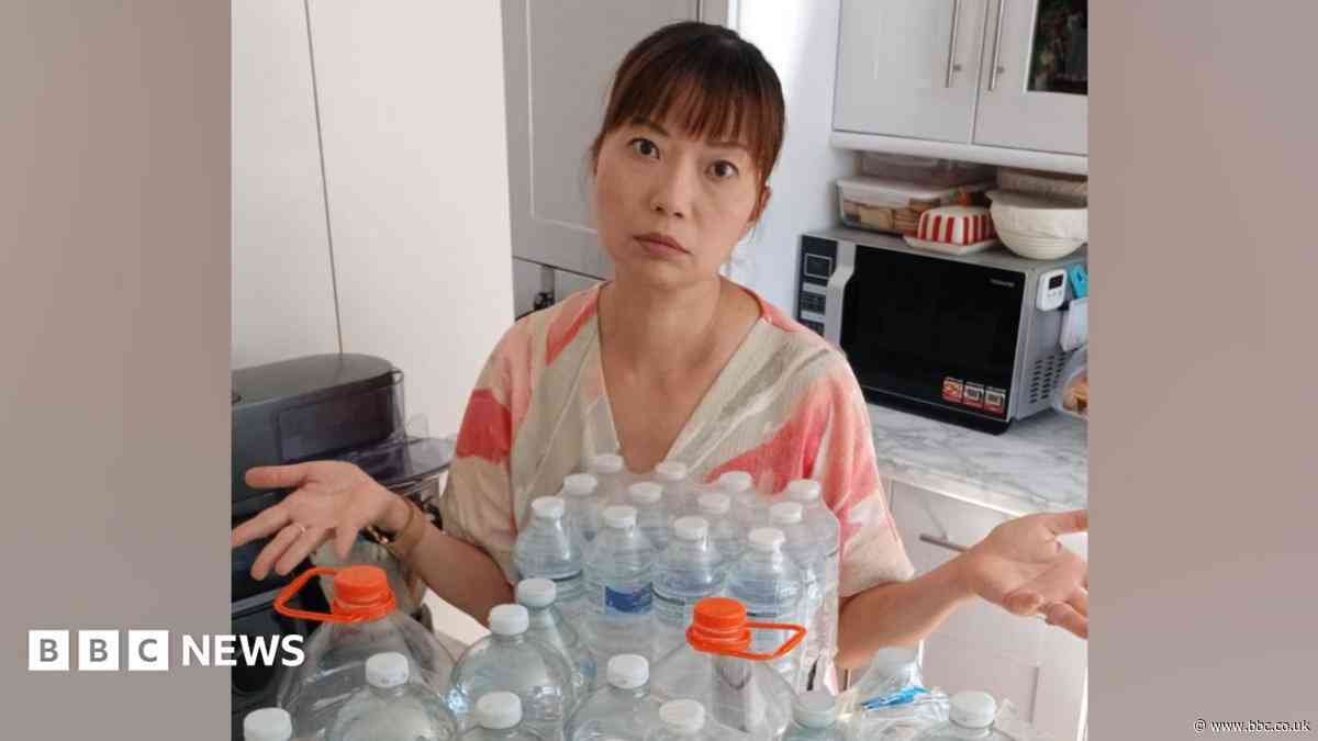 Bake Off cook on 'terrible' five-day water issues