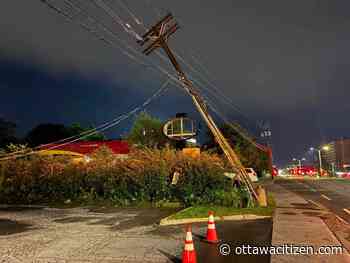 Cleanup continues as second August storm smashes capital
