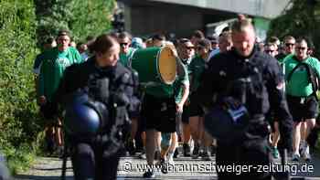 VfL Wolfsburg gegen Hannover 96: So bewertet die Polizei das Zweitliga-Duell