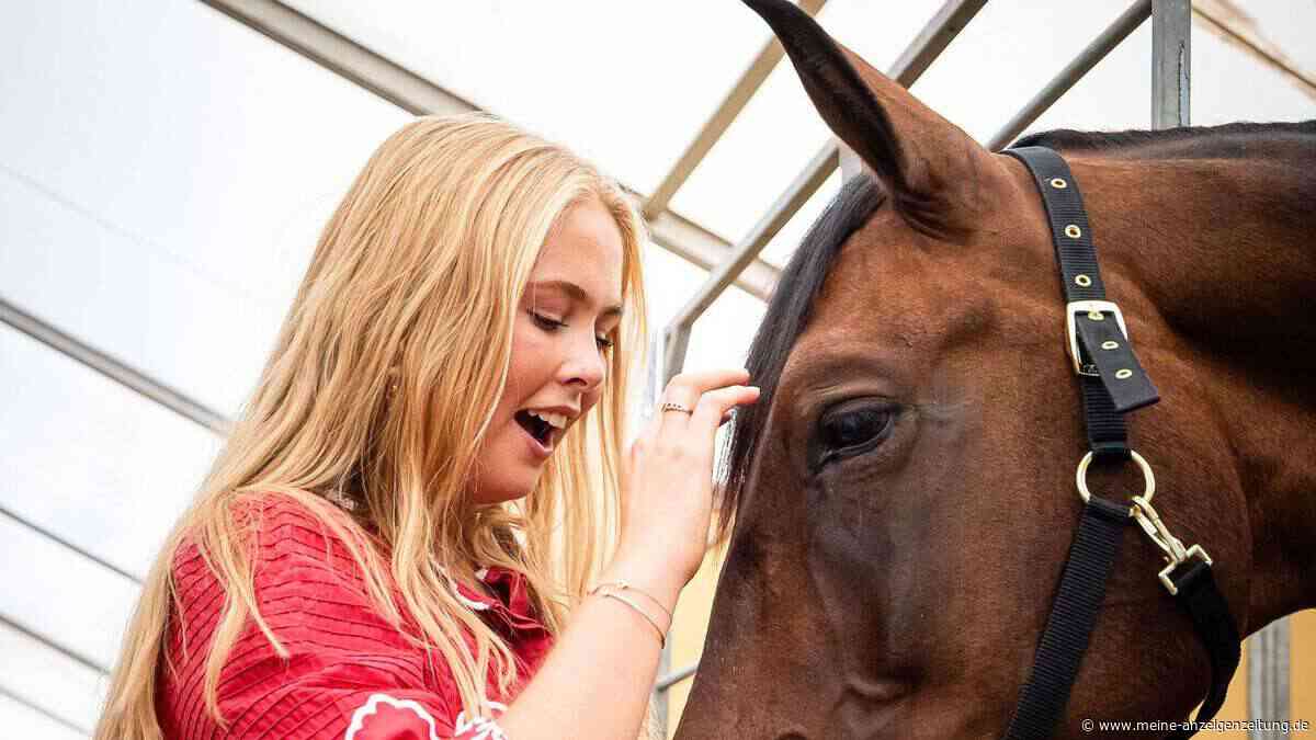 Prinzessin Amalia in Aachen: „Vollkommen verliebt“ in Pferde