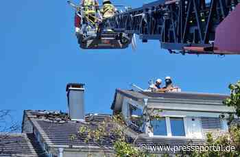 FW Allensbach: B4 Dachstuhl