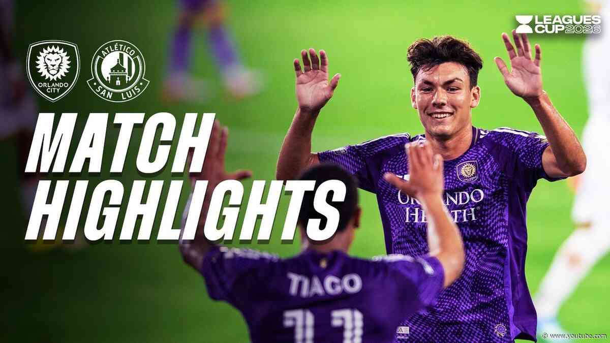 2026 Leagues Cup Highlights | Orlando City vs. Atlético de San Luis | August 12, 2026