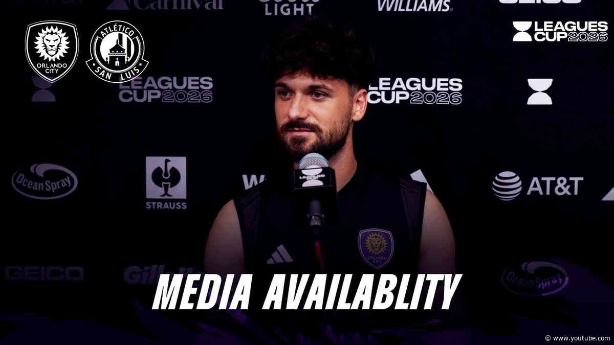 Joran Gerbet | 2026 Leagues Cup Media Availability | Orlando City vs Atlético de San Luis