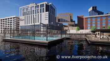 Liverpool's first floating padel courts opening in September as work begins