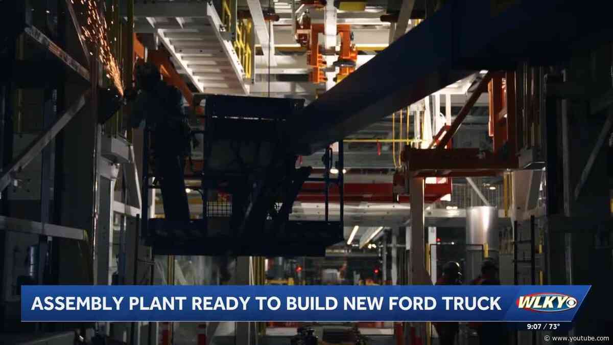 Ford's Louisville assembly plant ready for electric vehicles