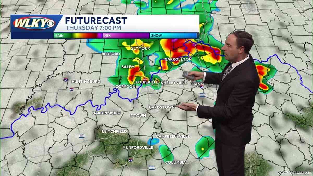 More impact weather tonight and Thursday