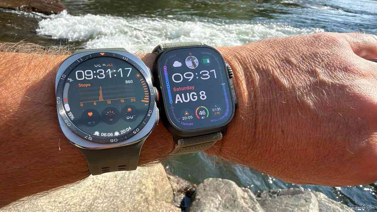 I wore Samsung's and Apple's Ultra smartwatches for 3 weeks - apps made all the difference