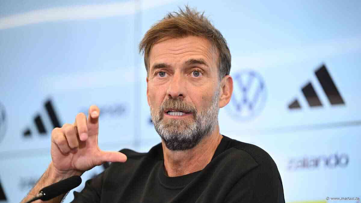 Bierhoff tritt bei Bundestrainer Klopp auf die Euphoriebremse