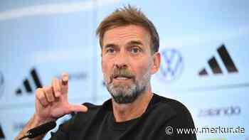 Bierhoff tritt bei Bundestrainer Klopp auf die Euphoriebremse
