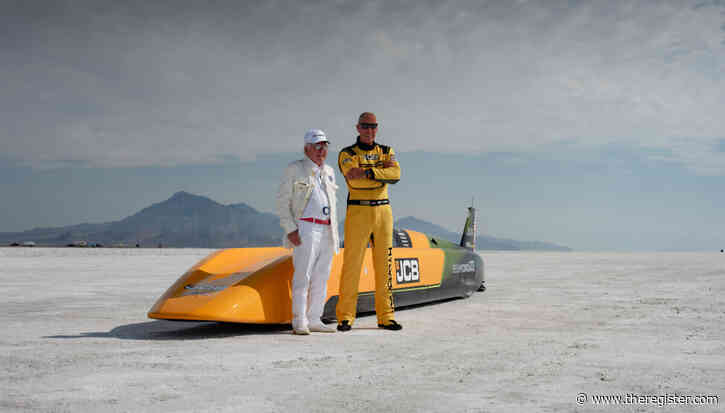 This JCB doesn't dig – it does 406 mph