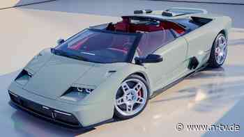 Sieht jetzt viel besser aus: Eccentrica V12 Roadster - neuer Umbau des Lamborghini Diablo