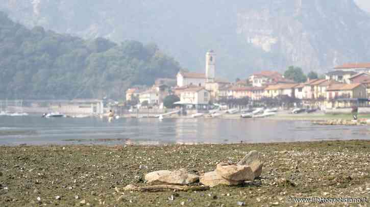 Spiagge di centinaia di metri, barche in secca: la siccità svuota fiumi e laghi del Nord. Gli effetti invisibili: “Nell’acqua del Maggiore meno ossigeno”