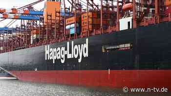 Ergebnisprognose angehoben: Hapag-Lloyd will Huthis trotzen