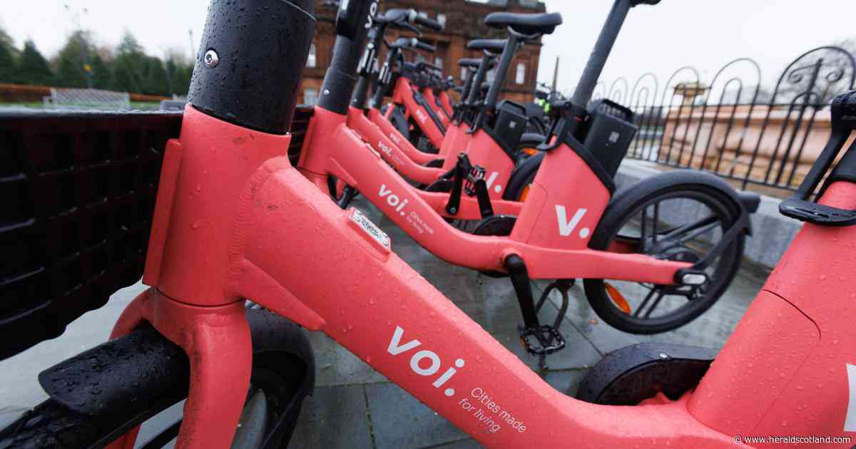 'Major milestone': Glasgow Voi bikes clock up one million hires in under nine months