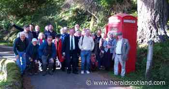 Film fans from across the globe help save famous Mull phone box