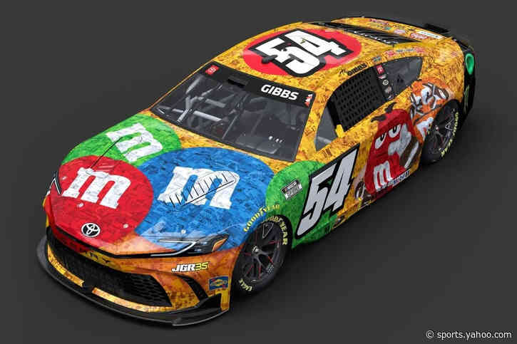 M&Ms returns to NASCAR for special Kyle Busch tribute scheme at Bristol