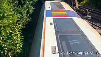 Lewes train derailment as crash near Brighton sees people trapped in carriages