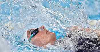 Marrit Steenbergen mist op één honderdste medaille op 50 meter rugslag
