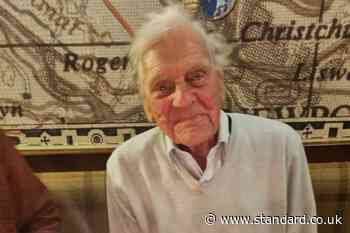 Son of 102-year-old says father ‘pushed off stage’ after complaining about noise