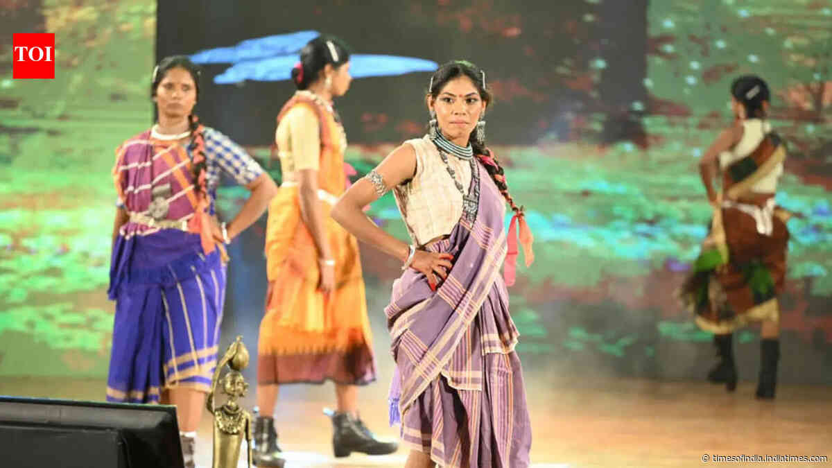 Ex-Maoist Women Walk Ramp: Former fighters model Kosa silk; rehabilitation story goes viral