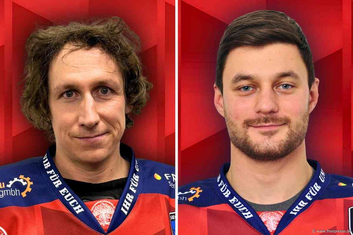 Eishockey-Wölfe aus dem Erzgebirge verabschieden zwei Verteidiger