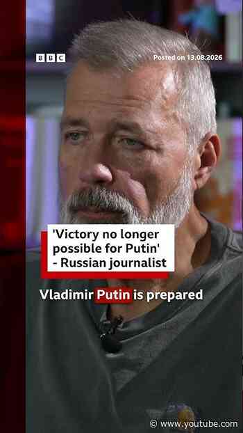 'Victory no longer possible for Putin’, Russian journalist says. #Putin #Russia #Ukraine  #BBCNews