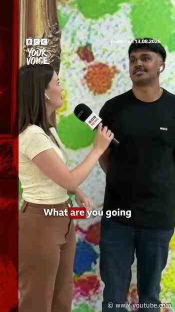 'I think I'll go home and have a lie in,' says A* student. #BBCNews