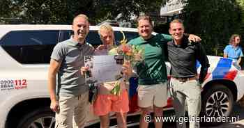 Haar tabakswinkel ging in vlammen op, nu verrast de buurt Simone met een cheque van 20.000 euro