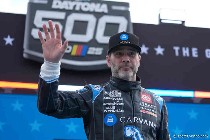Jimmie Johnson set to leave NASCAR with famous friends in tow and a star on Hollywood's Walk of Fame