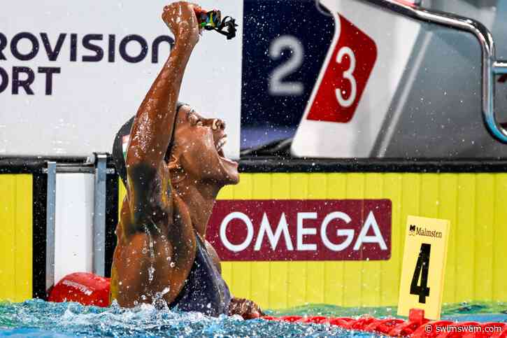 Sara Curtis Does It Again, Blasts 26.56 World Record In The 50 Back For The European Title