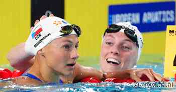 Marrit Steenbergen pakt zilver op 200 meter vrije slag, Caspar Corbeau grijpt net naast goud op 200 meter school