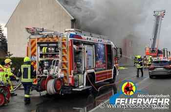 FW-MG: Aufmerksamer Anrufer verhindert größeren Brand