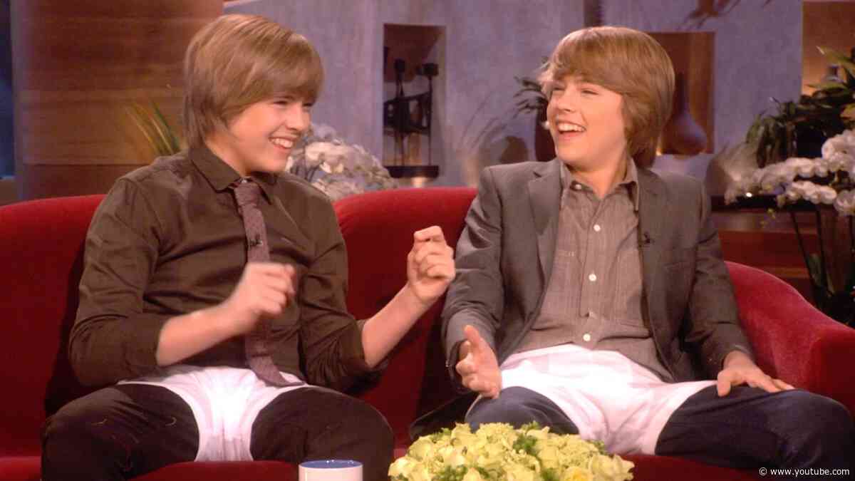 The Evolution of Dylan & Cole Sprouse on ‘Ellen’