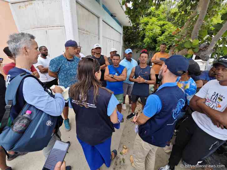 La FAO y el Ministerio de Pesca evalúan daños en las comunidades costeras de La Guaira y Miranda